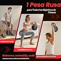 Vista 6 de Adjustable dumbbell set,20/35/45/55/70/90lbs Free Weights set with upgraded nut, 5 in 1 Weight Set Used as Kettlebells, Barbell, Push up Stand