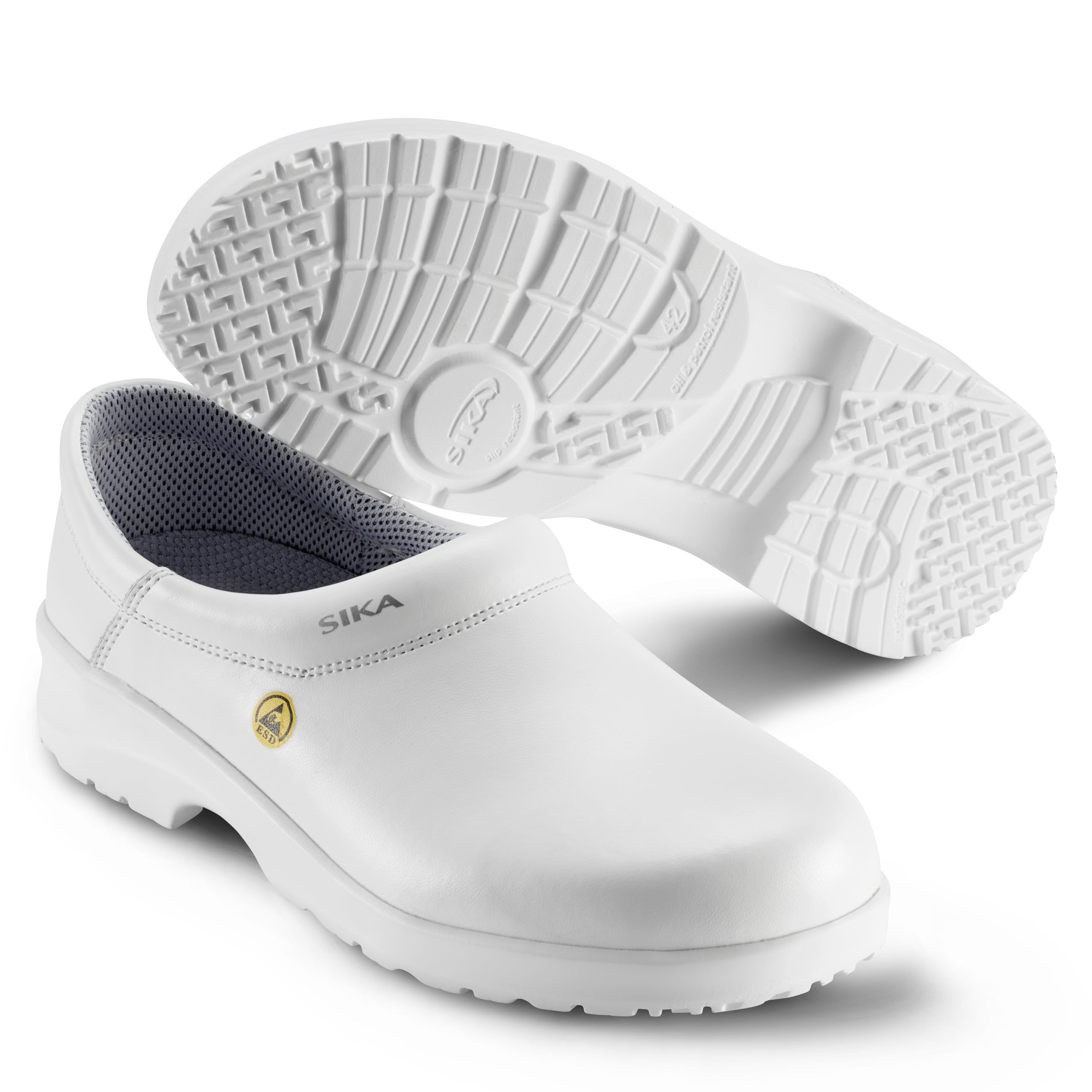 SIKA 19466 Fusion Clog ESD - Chiuso - Ideale per ospedale e cura, hotel/ristorante/mensa, servizio e pulizia, industria farmaceutica, industria alimentare