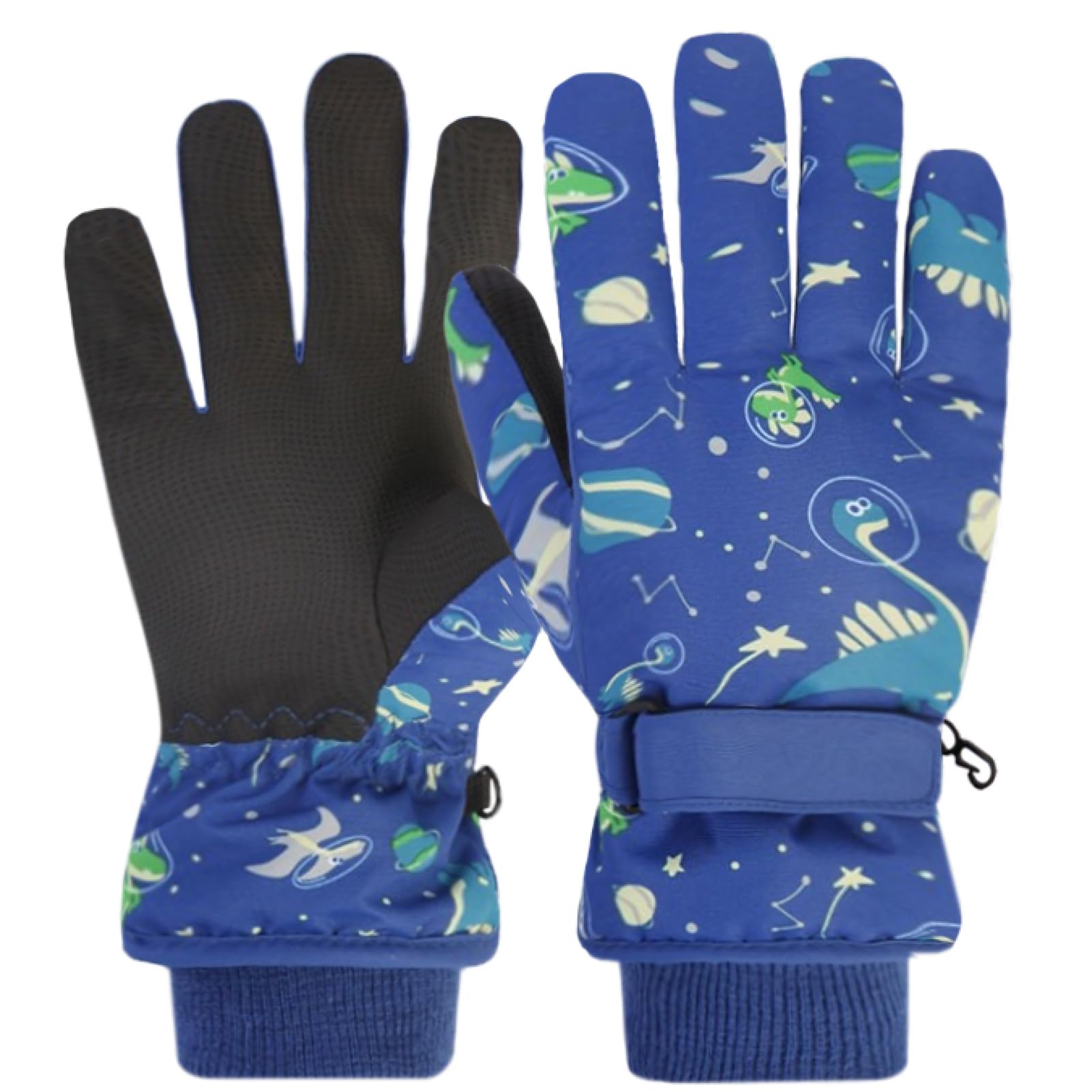 Azarxis Kids Children Ski Gloves Winter Snow Gloves Waterproof Winter Warm Glove for Snowboarding, Sledding