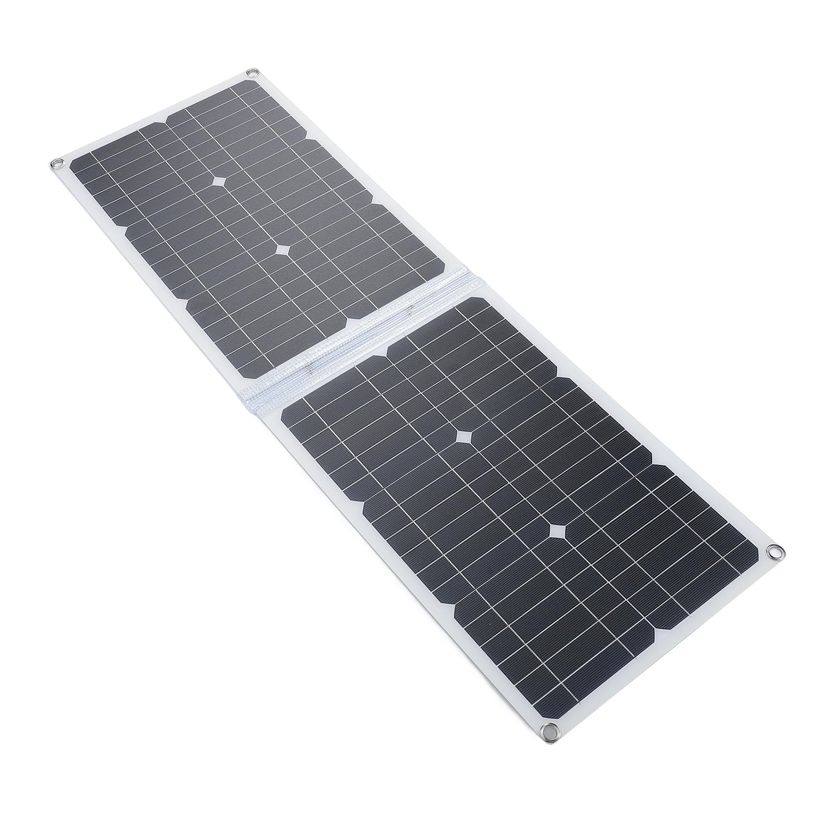 Caricabatterie Efficiente Pieghevole a Pannello Solare per Viaggi in Campeggio, Escursionismo - Silicio Monocristallino 40W 2xUSB 1xType C 1xDC per gli Appassionati di attività All'aperto
