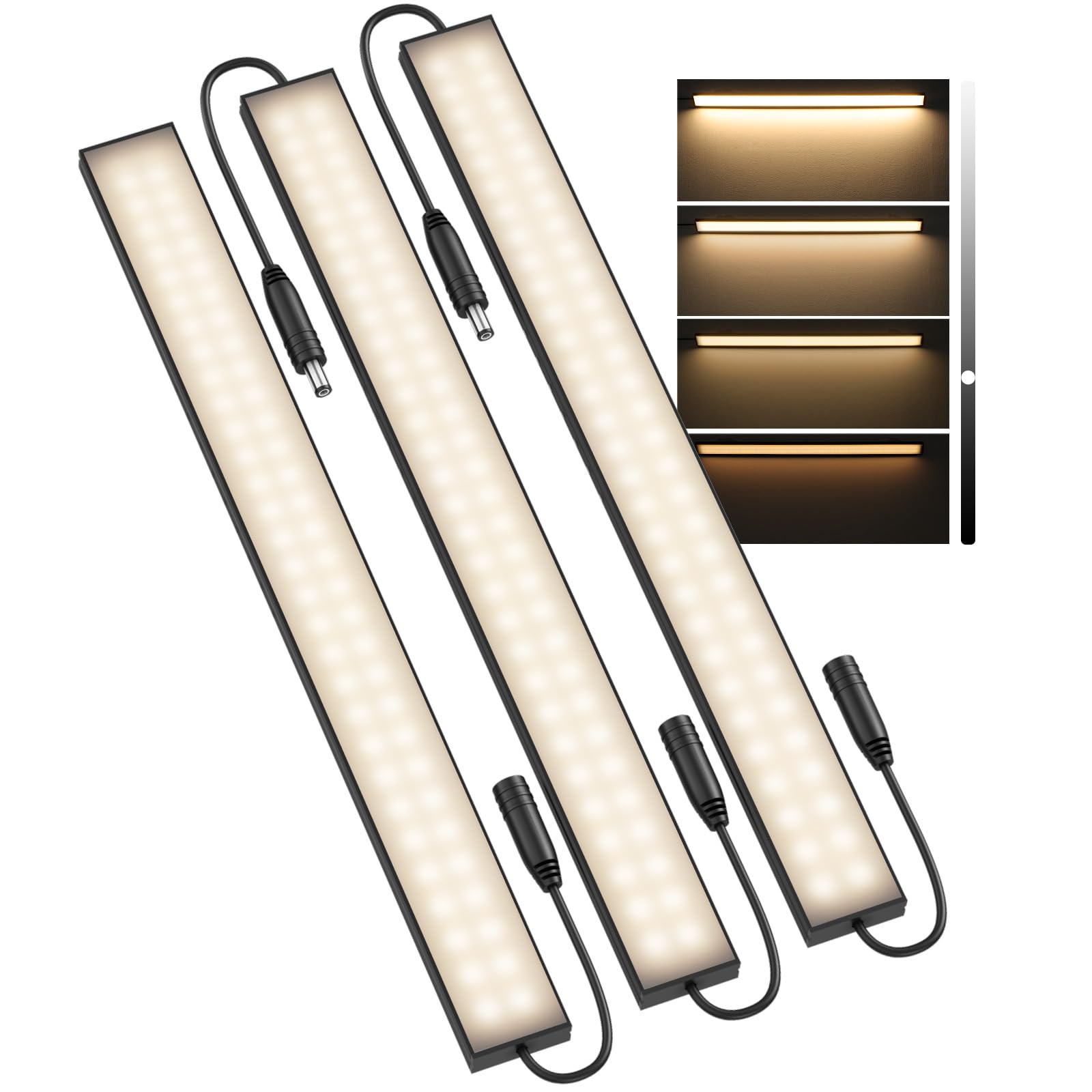 VIPEK Dimmable LED Closet Lights - V5, V5i, V10, V10C, S3 Series, 3000K Warm White Under Cabinet Lights