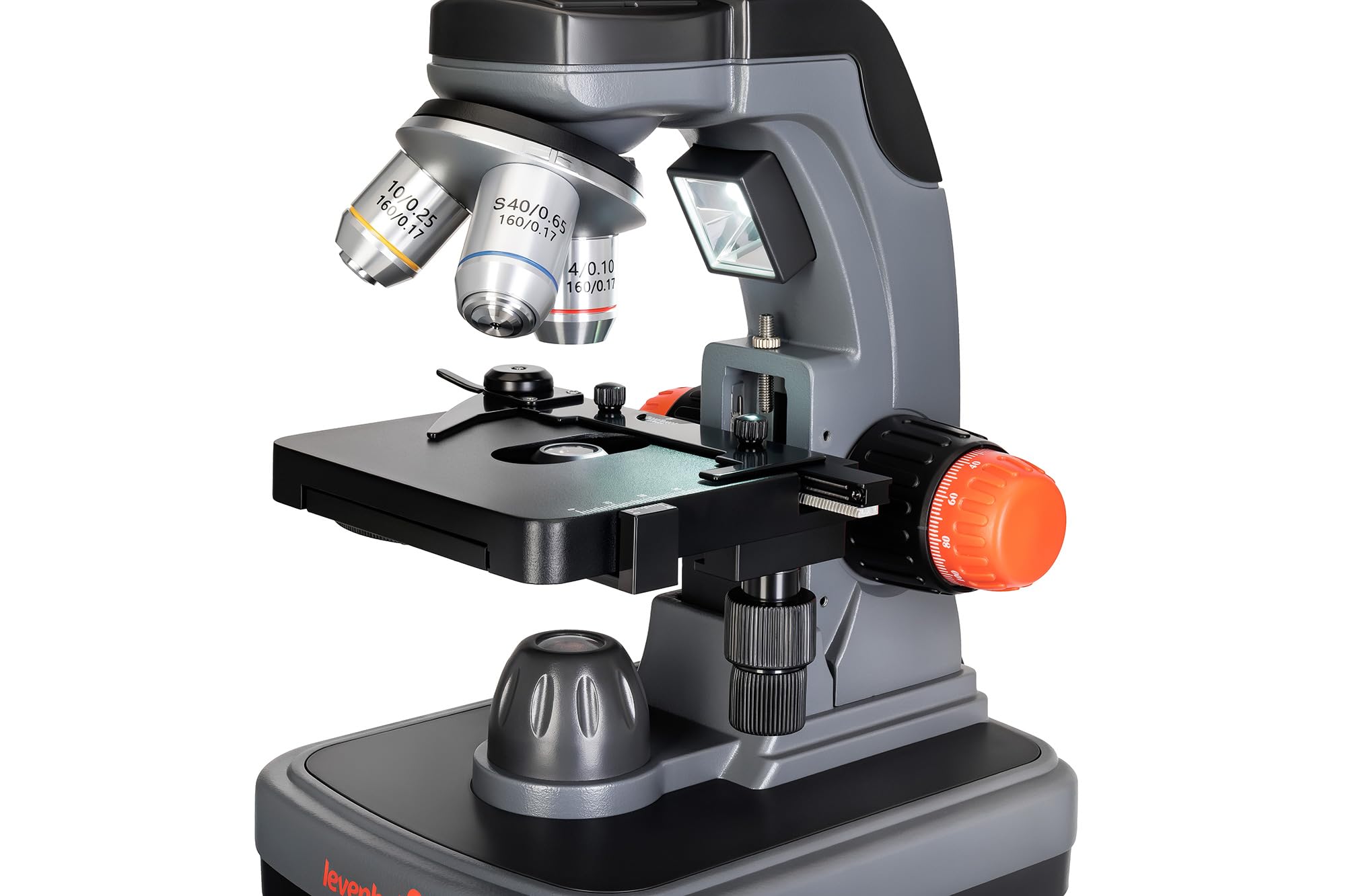 Levenhuk Kelvin Touch KM7 Fotomicroscopio Digitale Wi-Fi 50x-1900x | 7” Touchscreen Microscopio Biologico Educativo per Adulti Bambini con App Mobile Luci a LED Foto 4K e Video 2K Scheda 16 GB