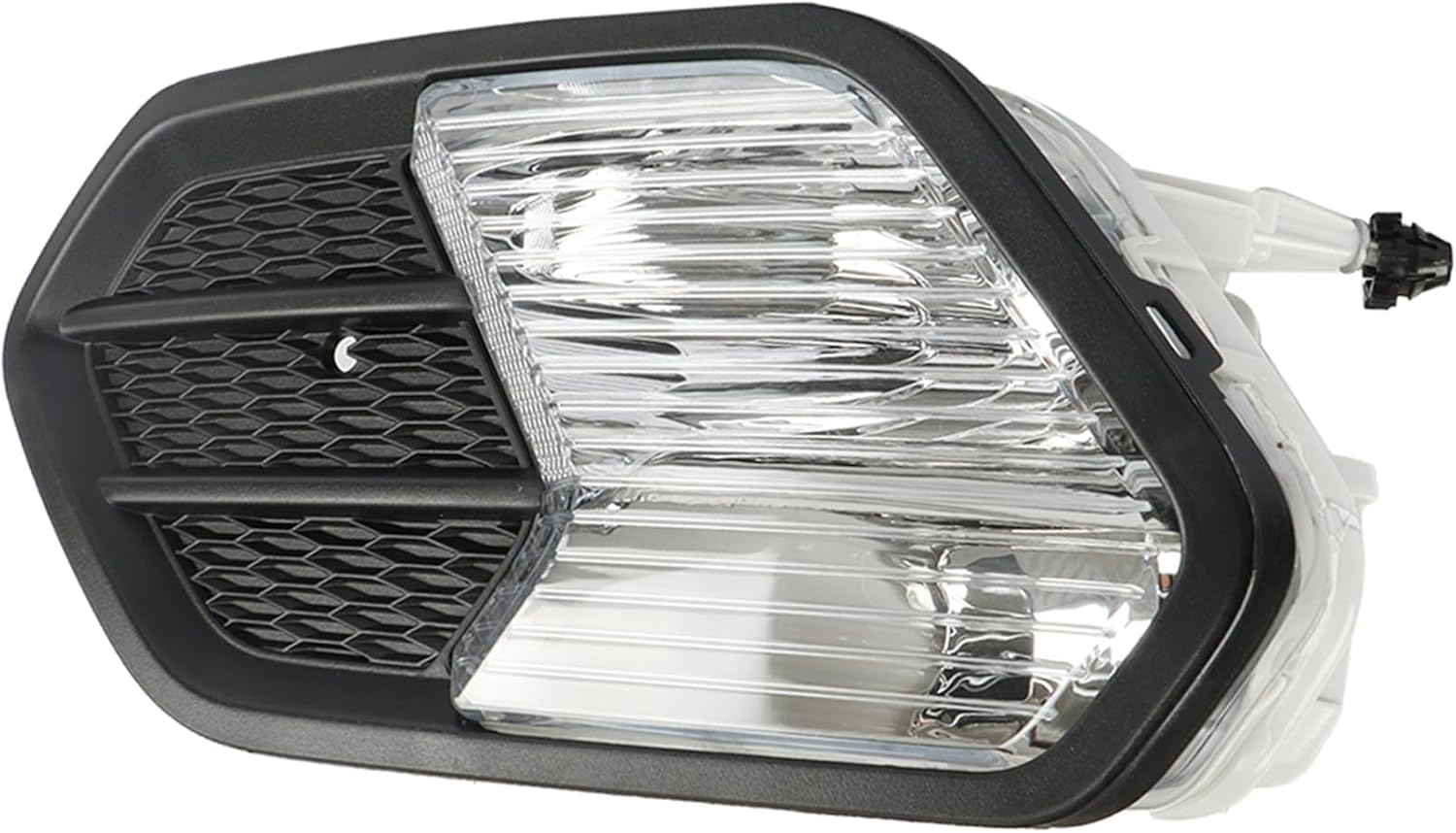 munirater 1 Pc Front Bumper Fog Light Driver Side w/Black Cover Replacement for Escape 2017-2019 FO2520194, FO1038178, GJ5Z13200D, GJ5Z17E811BA