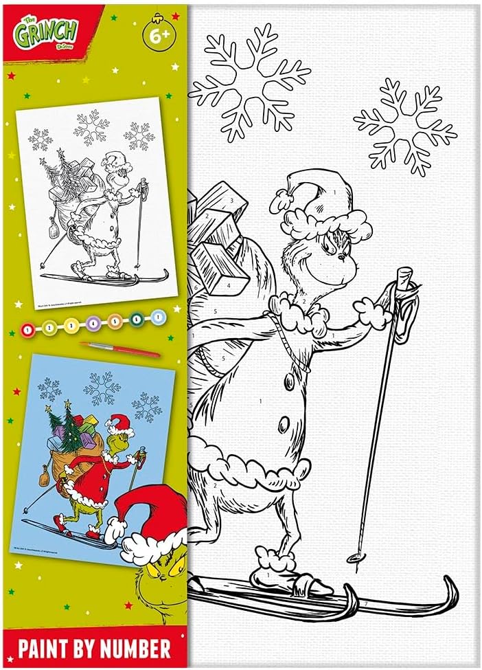 Totum The Grinch Canvas Painting