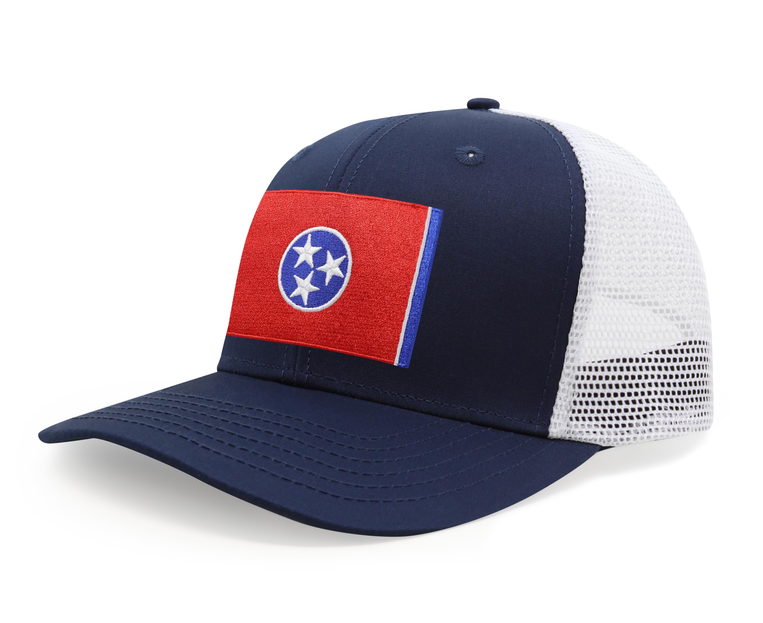 International Tie State Hat for Men and Women, Adjustable Snapback Trucker Baseball Cap with Embroidered Patch