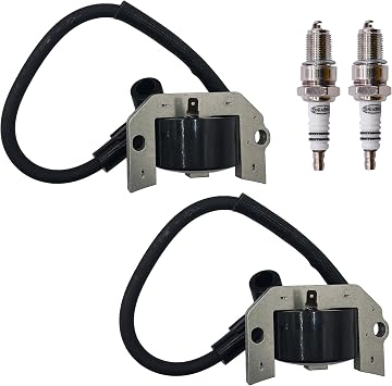 21171-7034 Ignition Coil Fit for Kawasaki 21171-7001 -7003-7006 -7022-7024 -7037 FH381V FH451V FH500V FH531V FH541V FH580V FH601V FH641V FH680V 4 Stroke Engine,for John Deere MIA11064 AM133525