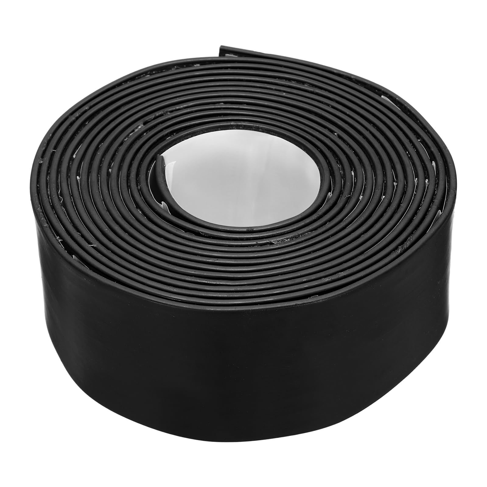 Nexarelle Smoke Fire Seal Strip, 9.8 Feet Expandable Door Seal Tape Self Adhesive Graphite Rubber Composite Material for Fire Rated Windows Steel Doors, 45mm/1.77" Wx 2mm/0.08" T, Black