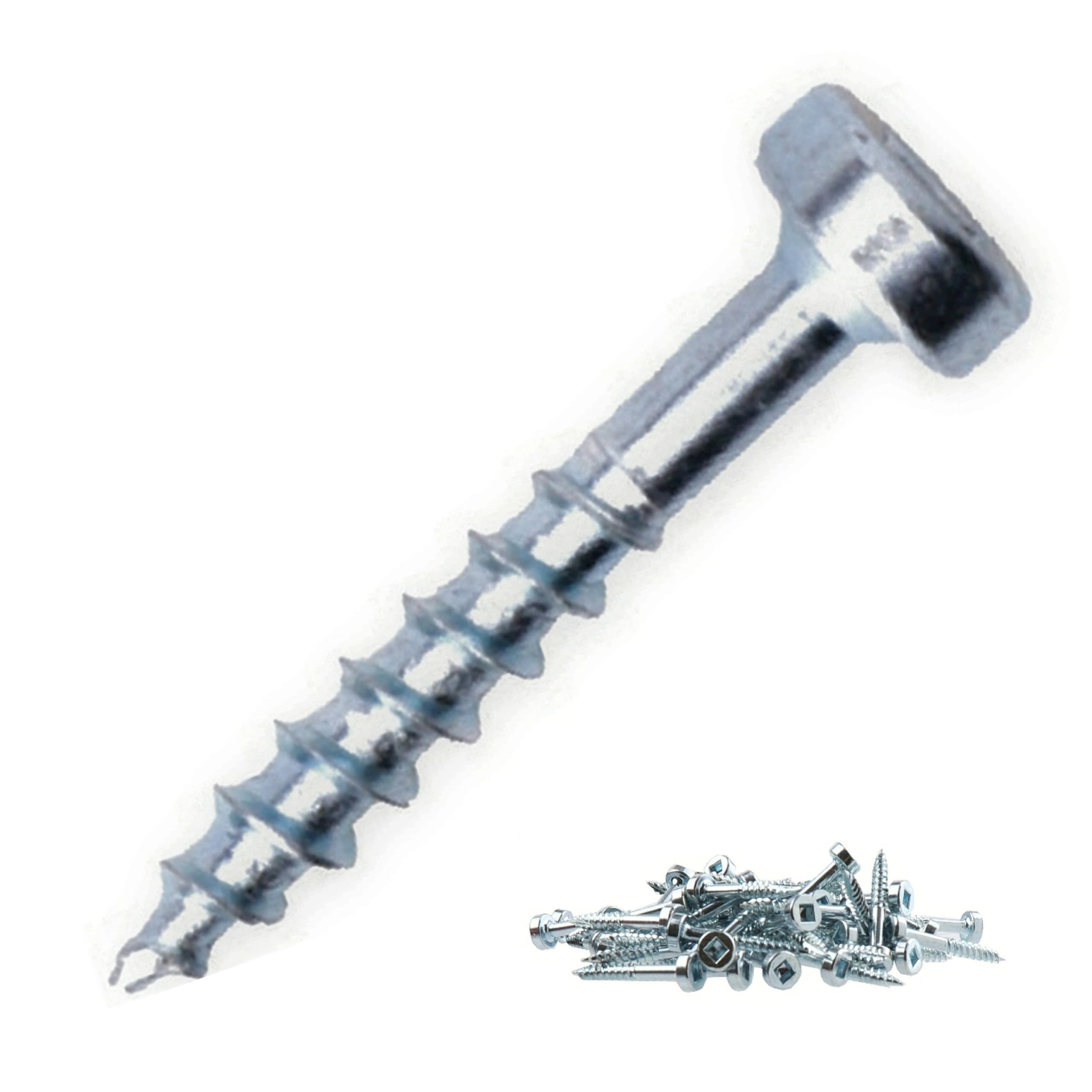 EPH Pocket Hole Screws No.7 x 25mm Pack of 100 Coarse Thread