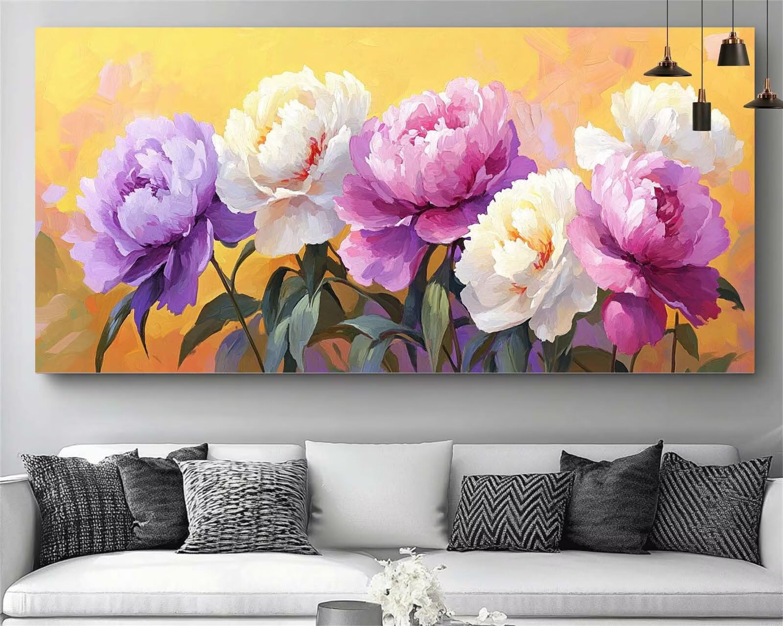 Canevas Cristal Strass de Grand Format 70x140cm pour Décoration Murale - 8