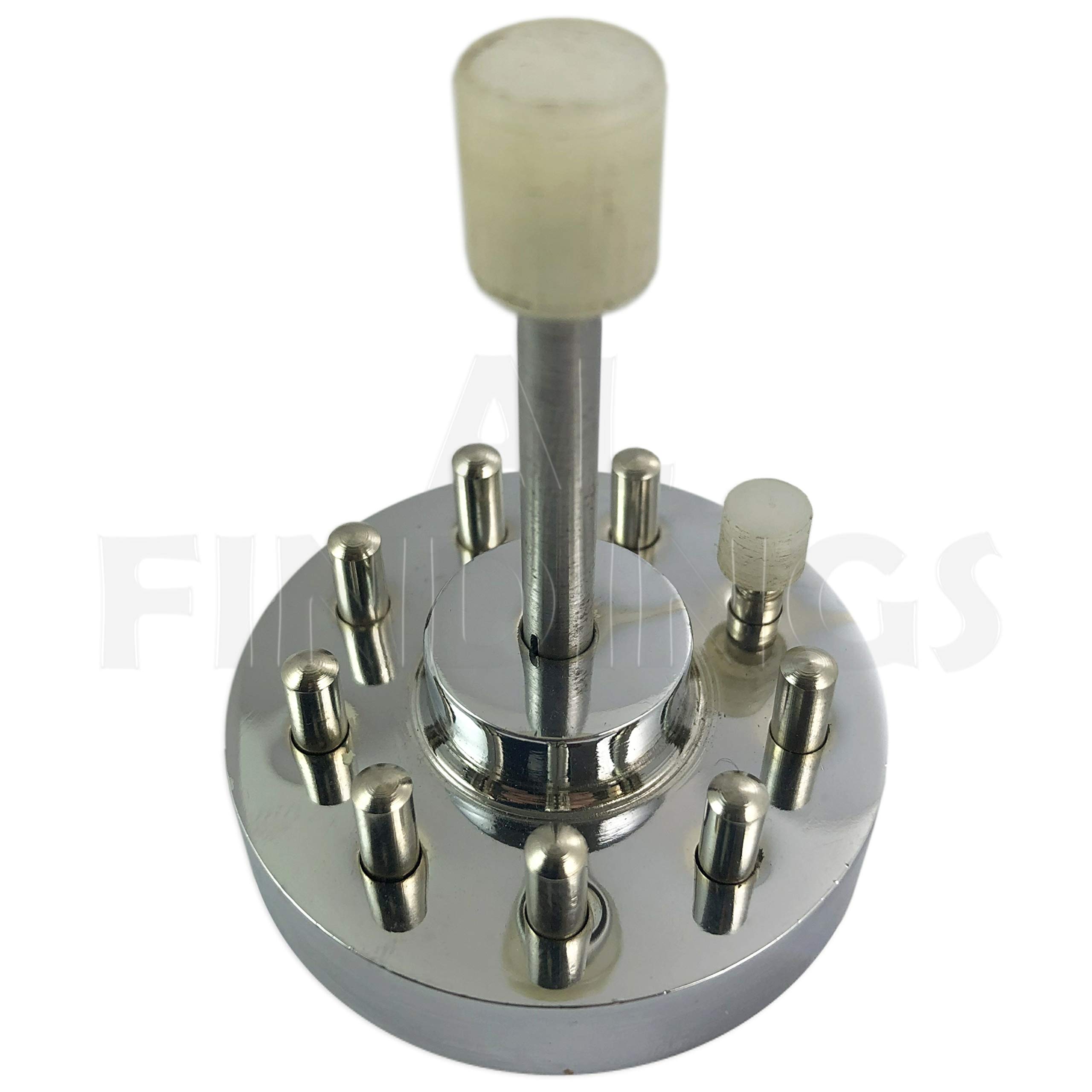 Jewellers Tools 9 Watch & Pocket Watch Hand Pressers : Fitting Tool Set Watchmakers Stakes Repairs (225)