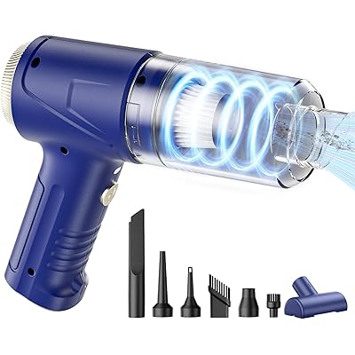 【2025モデル 車用掃除機】ハンディクリーナー コードレス ハンディ掃除機 強力吸引力 乾湿両用 Type-C充電 軽量 車載 家具 多機能 7-in-1 低 …