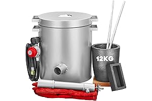 12KG Propane Melting Furnace Kit: The Ultimate Metal Melter