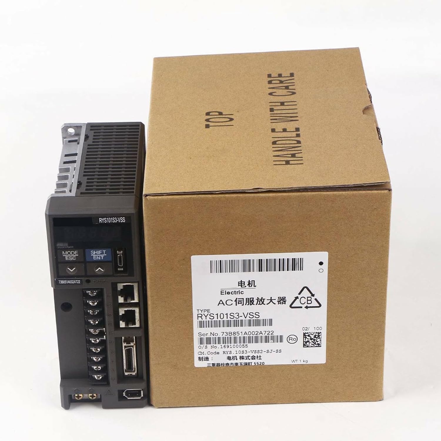 サーボドライバー RYS101S3-VSS