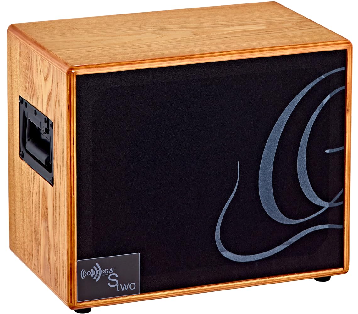Ortega Guitars Amplification Series Speaker - 8-Inch Speaker - 150 Watt Output - Including Carry Bag - Ash, Natural (STWO)