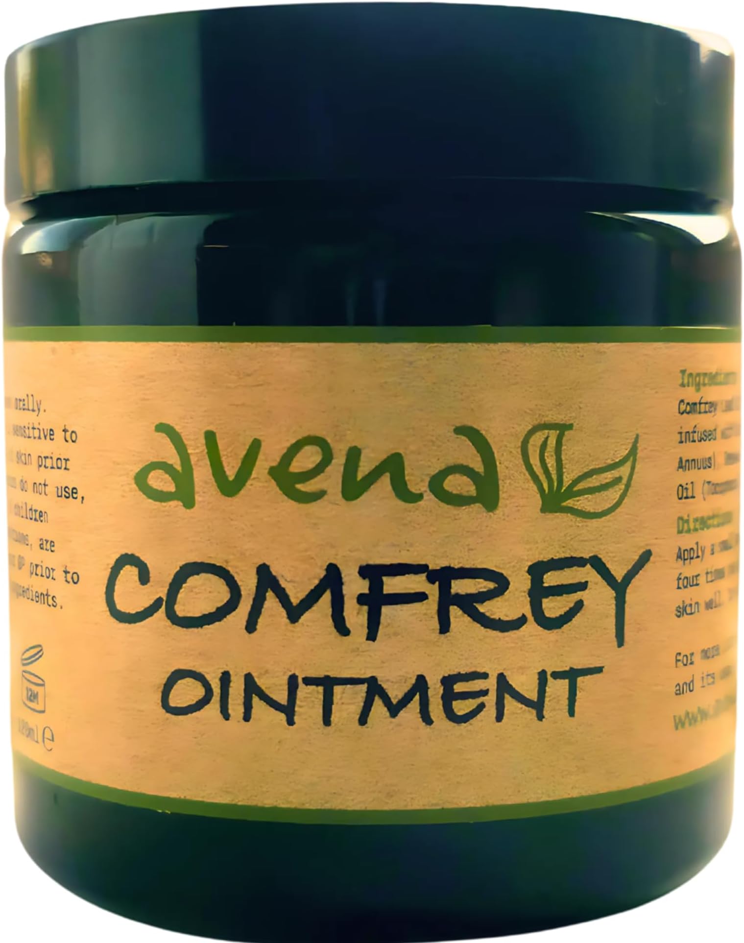 Natural Comfrey Ointment 120ml: bone break, fractures, wounds, joint & arthitic pain
