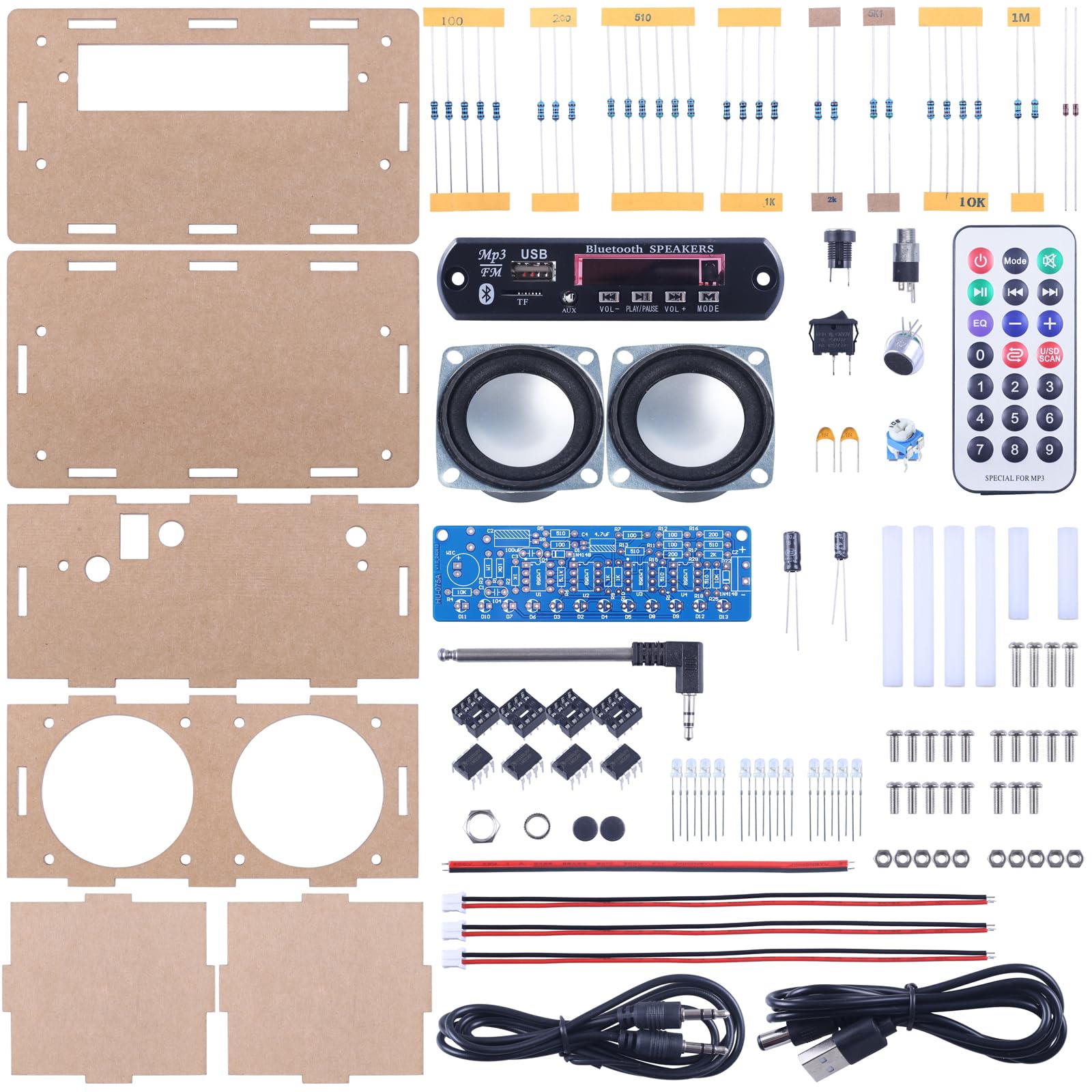BANRIA Karussell Lötübungsset – RGB LED Musikbox Bausatz Mit 3 Melodien, STEM Spielzeug Für Anfänger