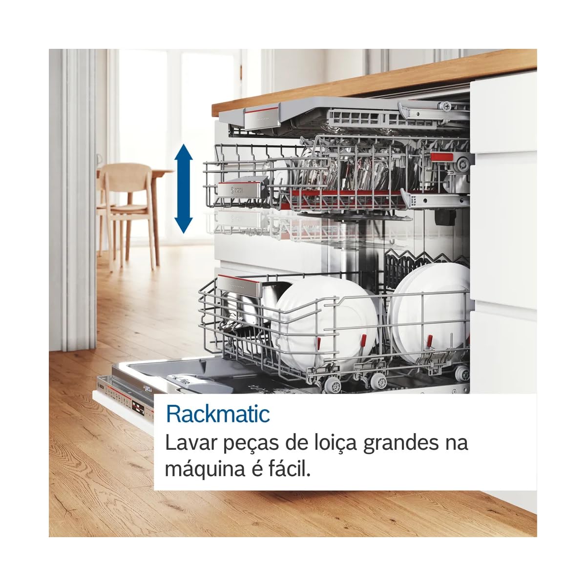 Bosch - zmywarka do naczyń, seria 4, szerokość 60 cm, 14 serwisów, 3rd taca, Home Connect, Motor Eco Silence, biały, SBH4ECX28E