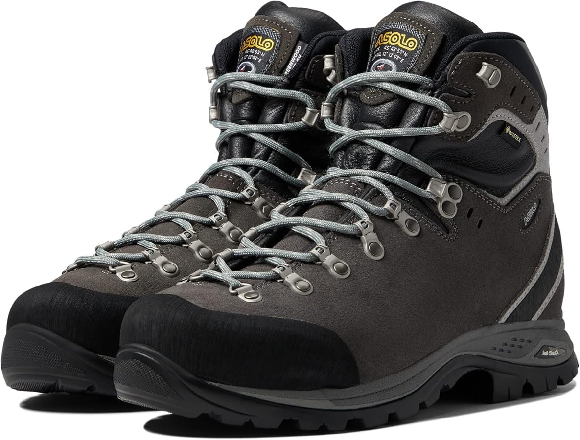 Amazon.com | ASOLO Greenwood EVO GV Graphite 9 D (M) | Hiking Boots