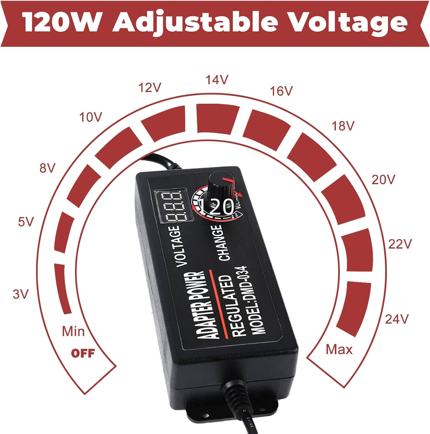 3V 24V 5A 120W Power Supply Adjustable Adapter 3V Ubuy Kuwait