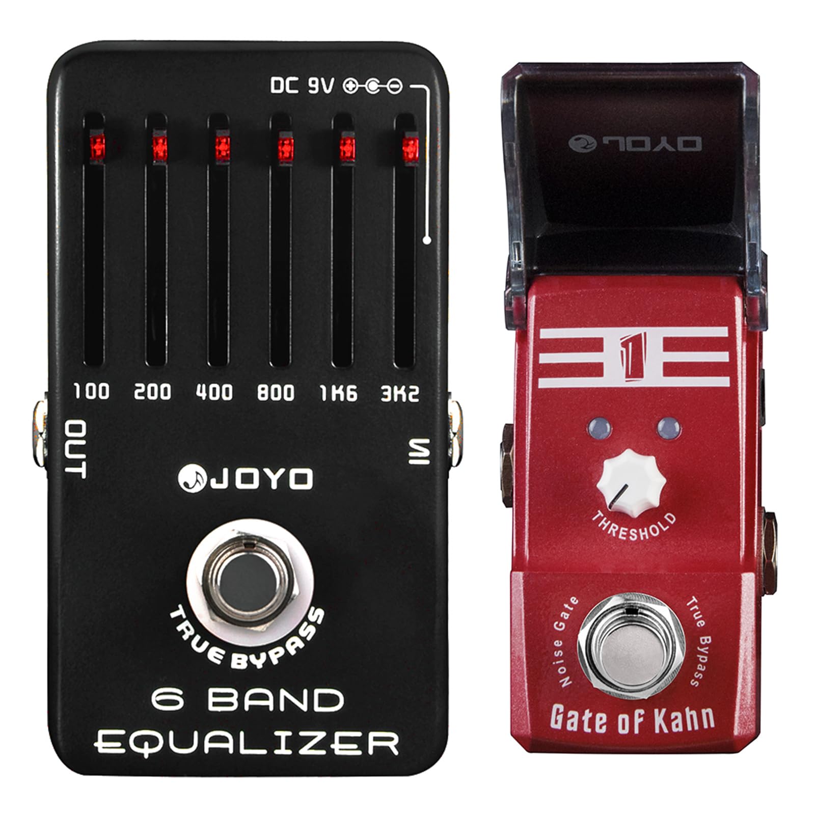 Amazon.com: JOYO JF-11 EQ 6-Band Equalizer Pedal Bundle with JF
