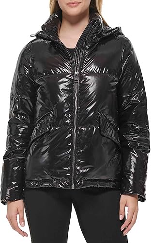 Vista 2 de Karl Lagerfeld Paris Women's Adjustable Hem Jacket