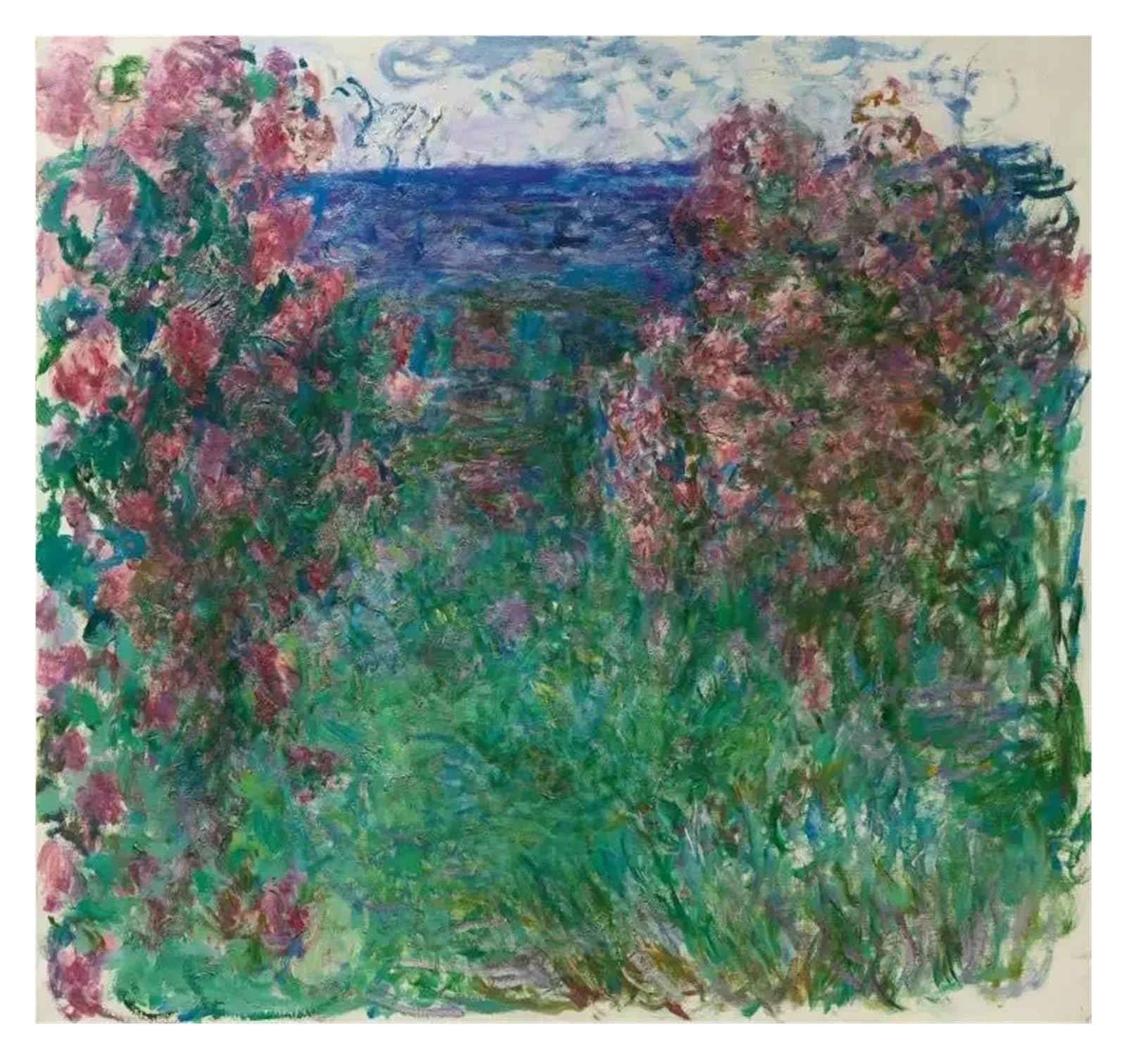 Toile Claude Monet pour créer une ambiance esthétique chez soi