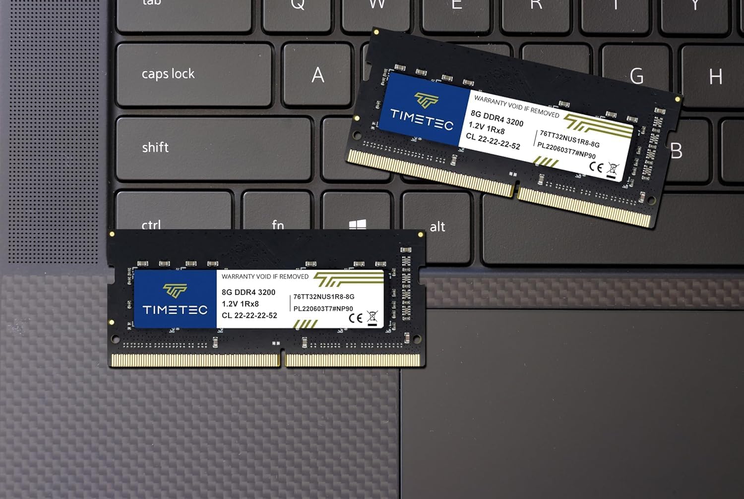 Timetec Premium 8GB DDR4 3200MHz (PC4-3200AA) PC4-25600 SODIMM Laptop RAM – 260-Pin 1.2V CL22 Non-ECC Unbuffered Memory Module for Laptop, Notebook, Mini PC, All-in-One
