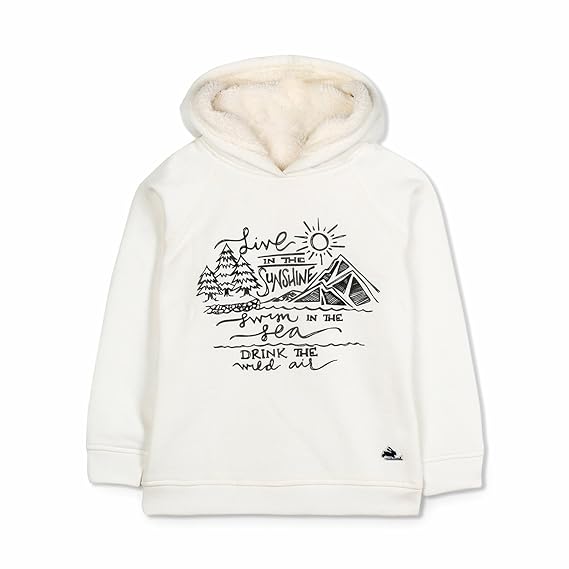 Cherry Crumble California Kids Unisex Open Landscape Acrylic Sweatshirt (WS-SWTSHRT-0777_White)