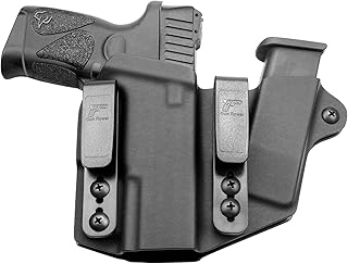 IWB Kydex Holster Compatible with Taurus G2C/ G3C, G2 PT111/PT140, Inside Waistband Concealed Carry Holster with Mag Holder, Sidecar Holster, Adj. Retention