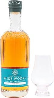 White Peak Wire Works Alter Ego English Single Malt Whisky 70cl 515 ABV Includes Glencairn Glass