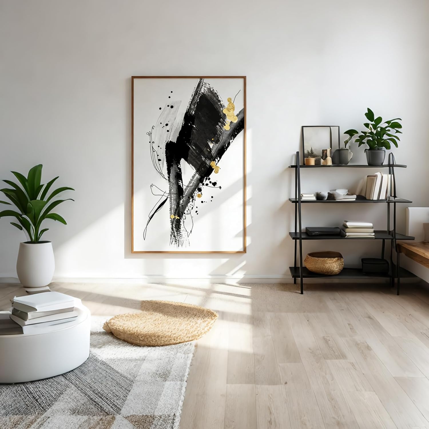 Toew Large Abstract Canvas prints Wall Art for Living Room, Modern Farmhouse Decor, Home & Office Wall Decor, Aesthetic Room Decor for Bedroom, Bathroom, Kitchen, Boys Room, Photo Gifts