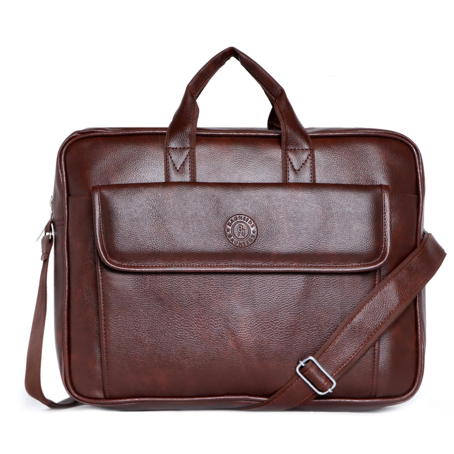 bagneeds Mens and Women Synthetic Leather Casual Travel/Office Laptop Messenger Bag-picture-41
