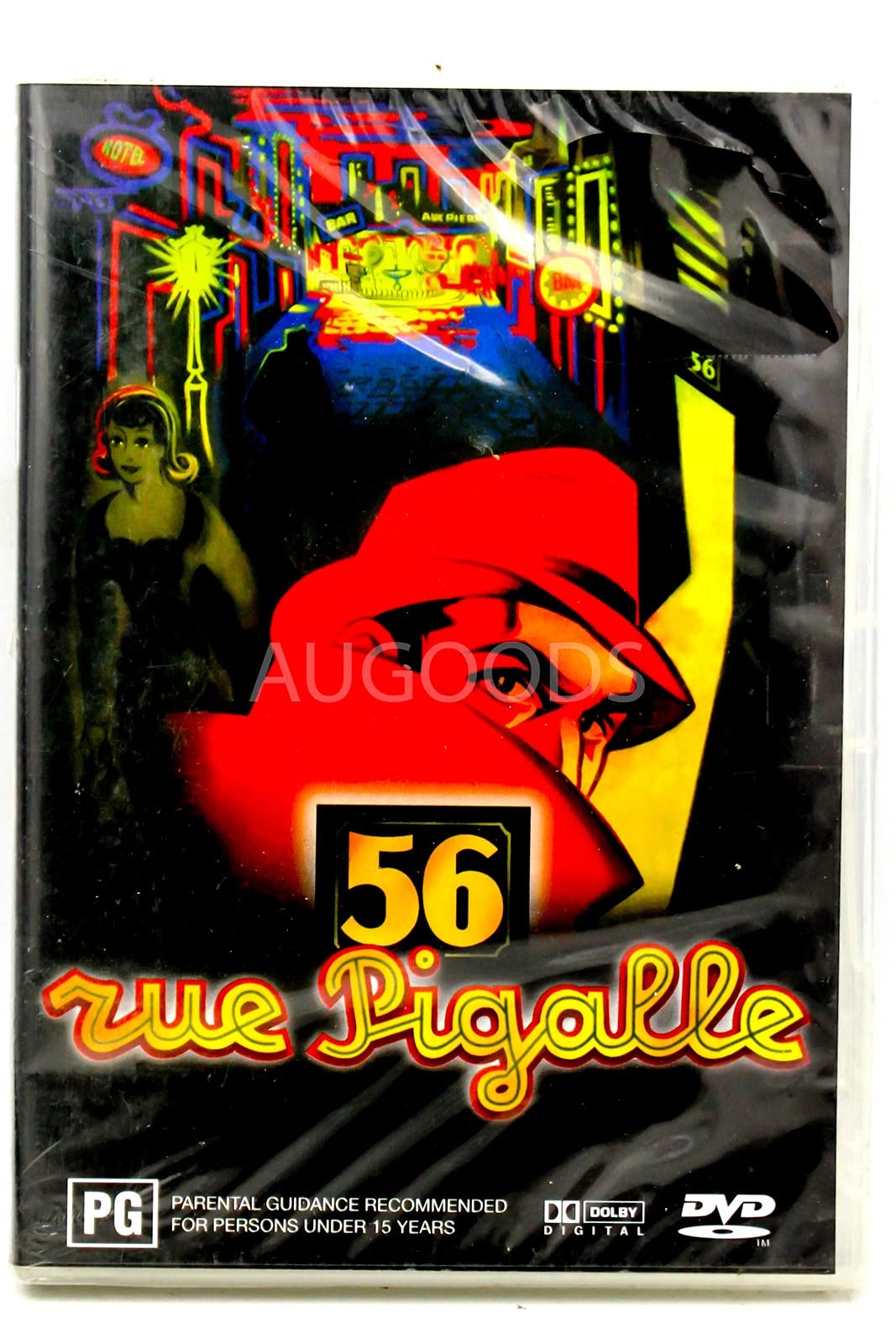 56 Rue Pigalle Francia DVD para sesiones de cine y colecciones privadas