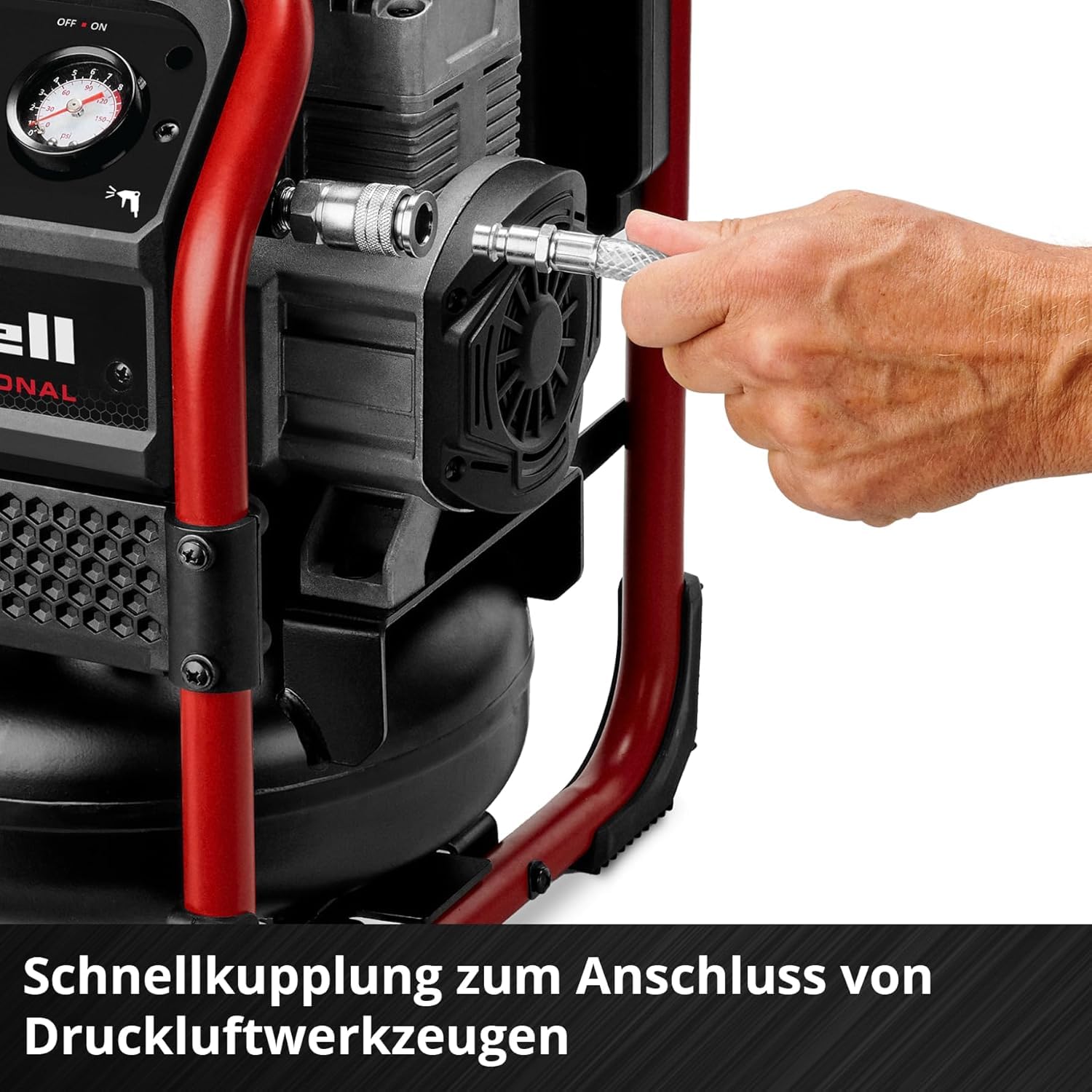 Einhell Professional Akku-Kompressor SILENZZO 18/160