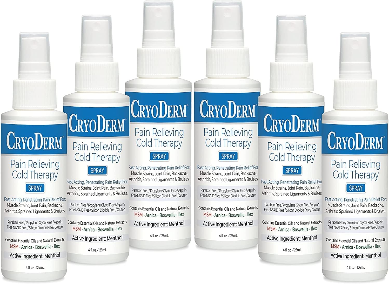 4 oz Spray Cold Therapy (6 Pack)