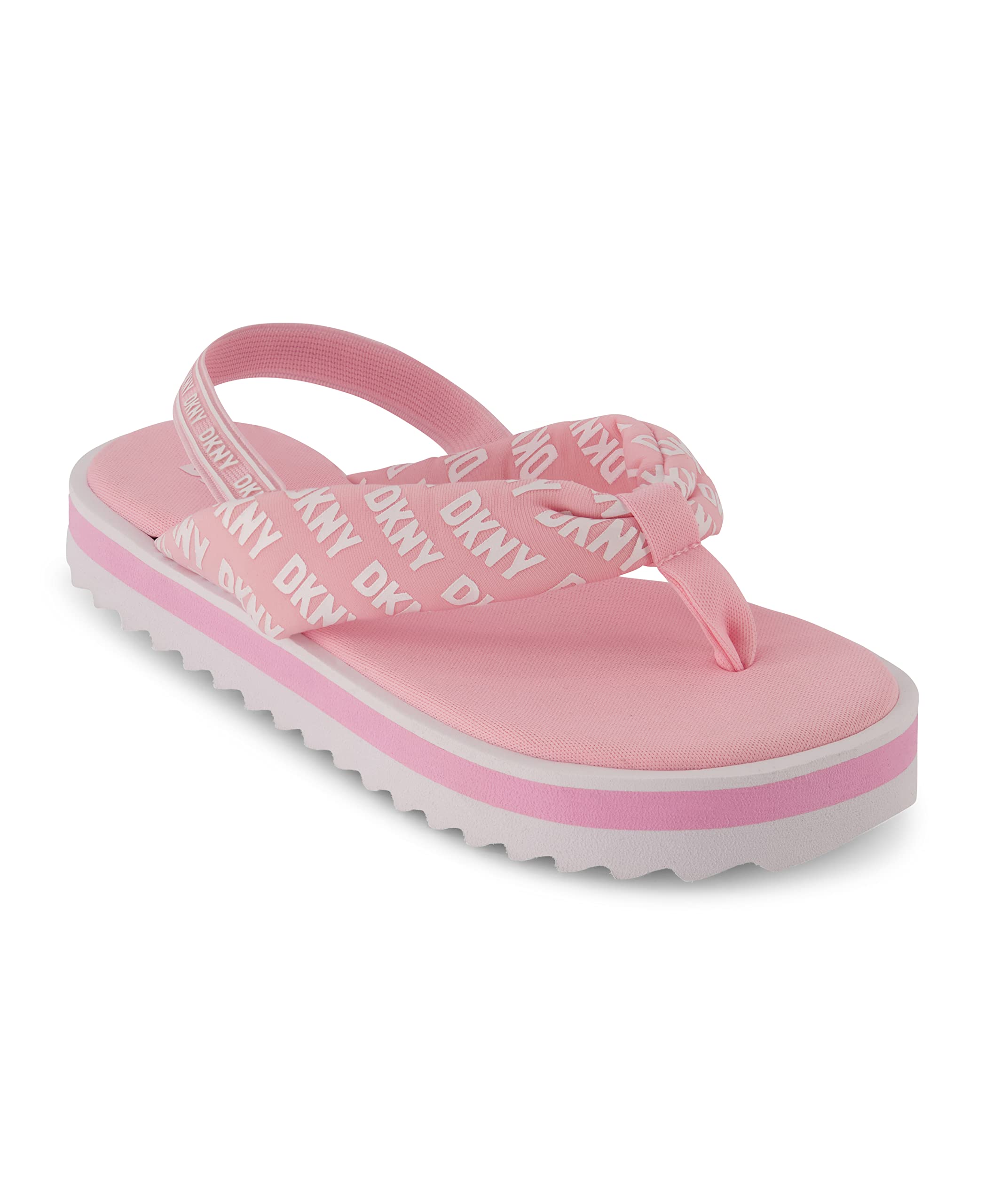 DKNY Girls Pink Flip Flops