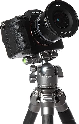 Miniatura 6 de Explorer EX-EXP Expedition - Trípodemonopie de viaje de fibra de carbono de 4 secciones con cabezal de bola BX-33