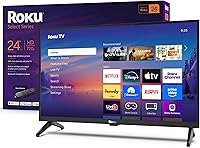 Roku Select Series 24-Inch 720p HD Smart TV 2025 - Voice Remote, Wi-Fi Streaming, Free Live TV for Bedrooms & Kitchens