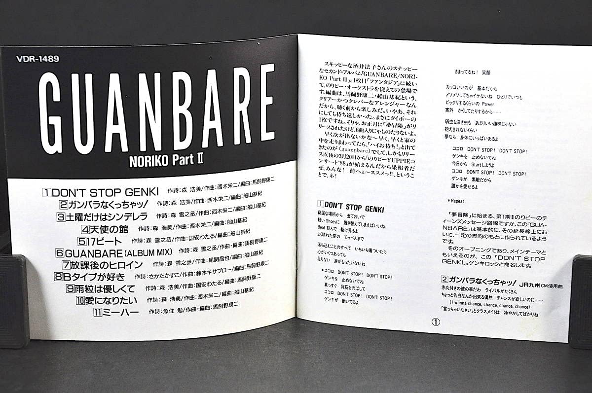 Amazon.co.jp: 酒井法子 GUANBARE ぐぁんばれ NORIKO Part Ⅱ2
