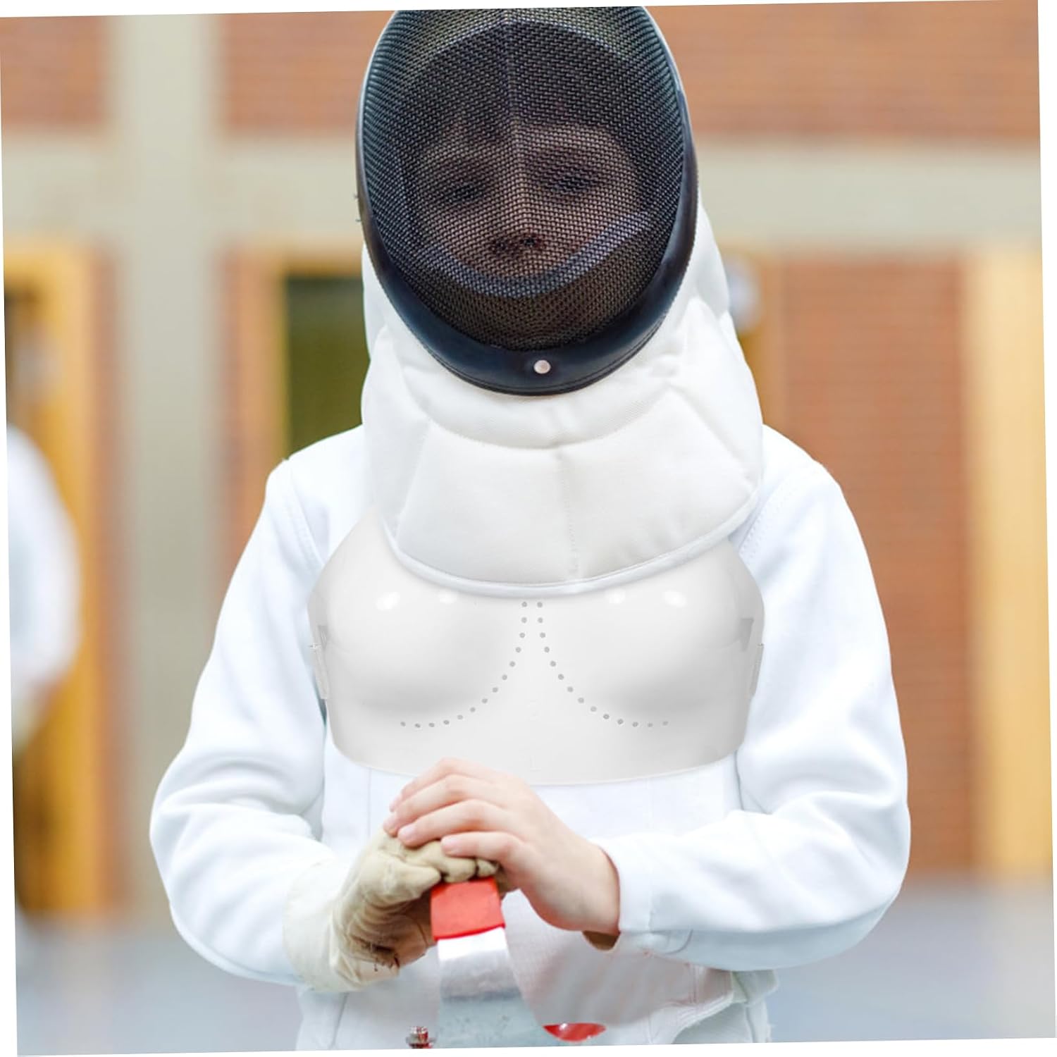 Happyyami Fencing Chest Guard Comfortable Durable PVC Perfect for Sports Activities Chest Protectors for Fencers