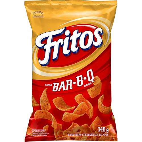 Fritos Hoops BAR-B-Q Chips de maíz, 340 g12.3 oz (envío desde Estados Unidos)