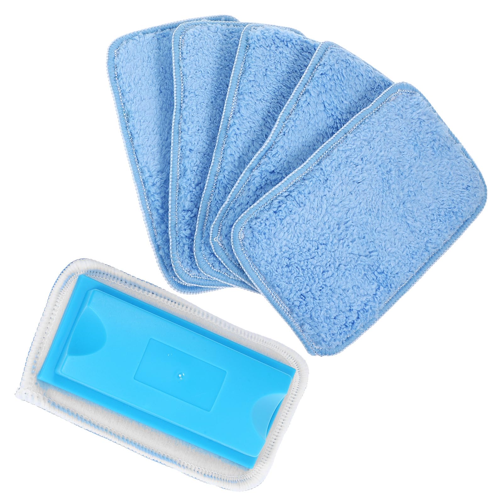 Borrador de pizarra con mango cómodo y paño coral fleece portátil para el hogar 8
