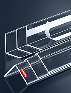 6PCS Clear Self-Adhesive Wall Corner Protectors，Corner Guards & Edge Protector for Wall Door Frame