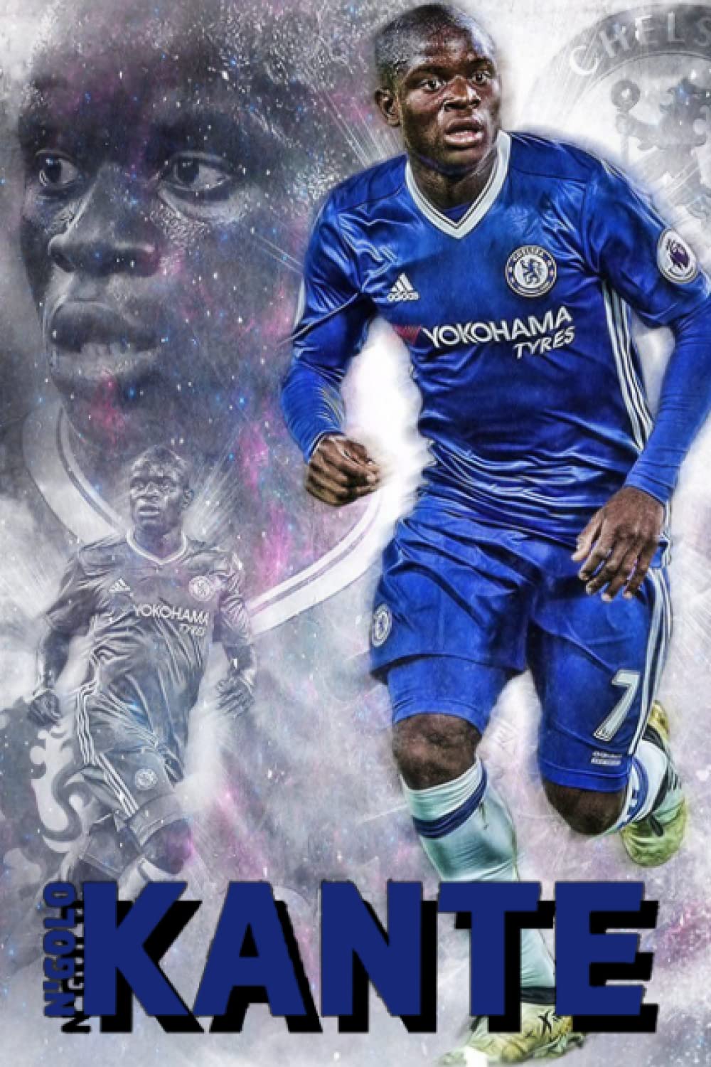 N'golo Kante Notebook: Great Notebook for School or as a Diary, Lined With 110 Pages. Notebook that can serve as a Planner, Journal, ... Drawings. (N'golo Kante Notebooks)