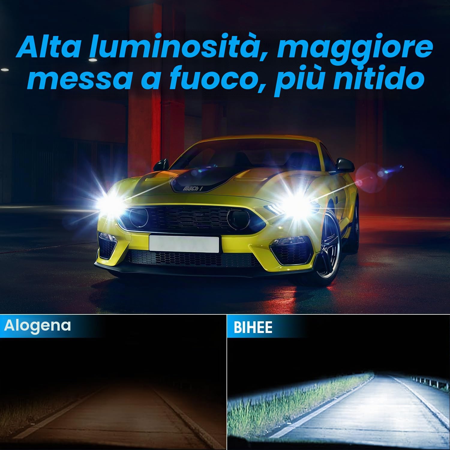 Lampadine Xenon D3S 8000K D3S Xeno HID per Auto Blu Ghiaccio 12V 35W Kit di Conversione HID, 2 Lampade