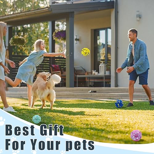 Miniatura 9 de Pelotas de tenis para perros, juguetes para masticadores agresivos, juguetes indestructibles para masticar, juguete de agua, pelota de búsqueda para