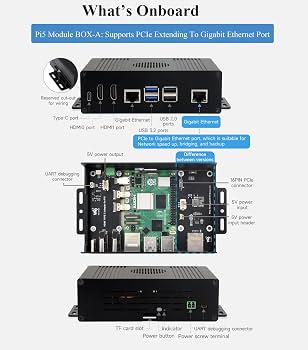 Multi-Functional All-in-One Mini-Computer Kit Compatible with