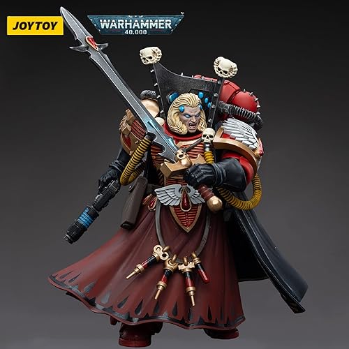Miniatura 5 de JOYTOY 118 Wahammer 40,000 Figura de acción Blood Angels Mephiston Collection Modelo
