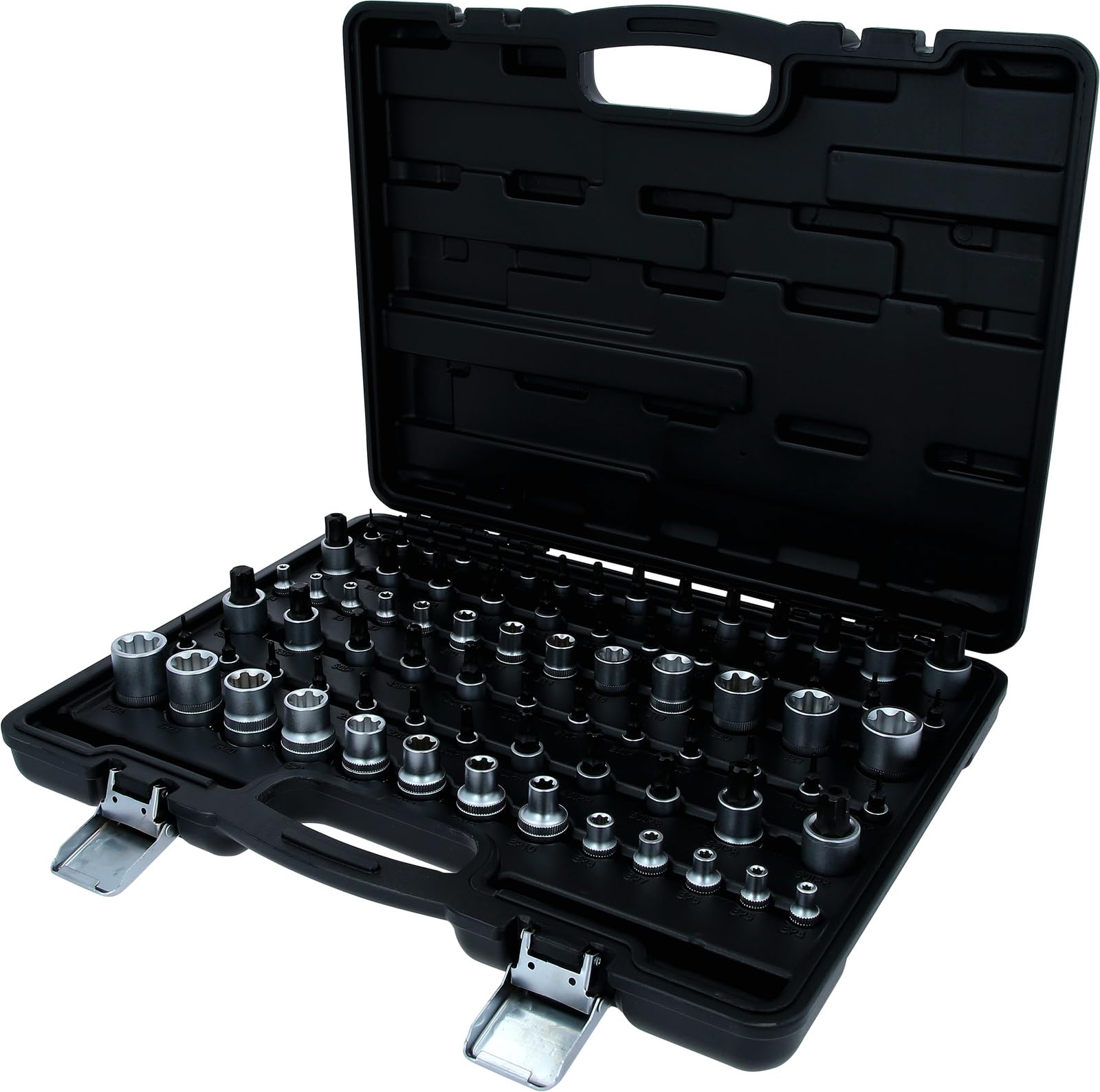 KS Tools 911.0077 EVOLUTION Series 1/4"+3/8"+1/2" Torx-Steckschlüssel-Satz, 77-tlg