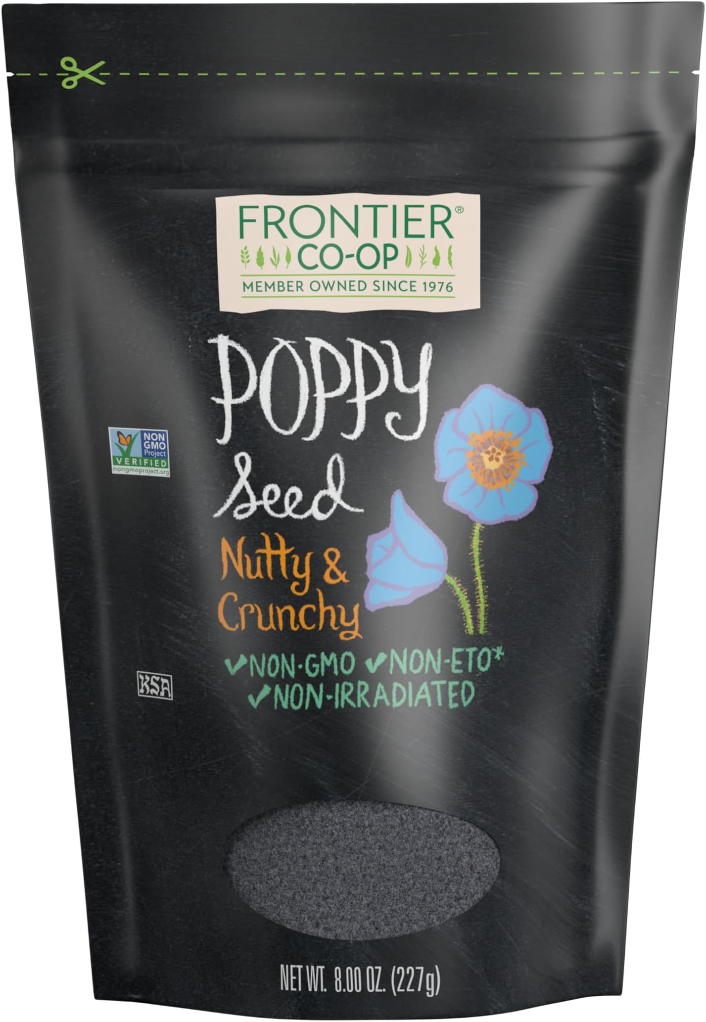 Poppy Seed, 8 oz (227 g), Frontier Co-op